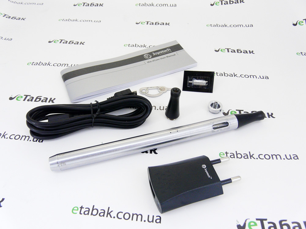 Электронная сигарета JoyeTech eCom Стальная 1000мАч