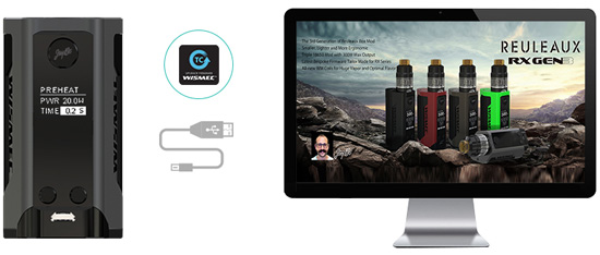 Обновление прошивки Reuleaux RX GEN3